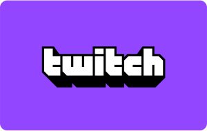 Tarjeta regalo digital Twitch 25€