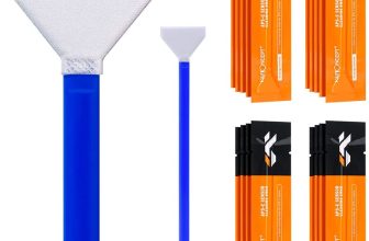 K&F Concept-Kit de Limpieza Sensor APS-C 16mm (20 Bastones/Envasados al Vacío, Pack Limpieza Camara Cleaning Kit para Objetivos/Canon/Sony/Nikon/Sony