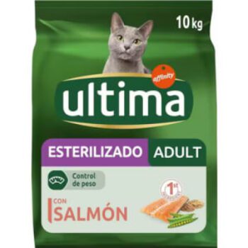 Ultima Esterilizado Adult Salmon 10kg por 38€