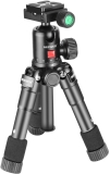 Neewer Mini Trípode Portátil de 50cm con Cabeza de Bola de 360 Grados para Cámara DSLR, 1/4″ de Placa de Liberación Rápida, Bolsa de transporte, Videocámara hasta 5 kilogramos