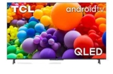 TV QLED 65″ – TCL 65C722, 4K UHD, Android TV, Motion Clarity, Dolby Atmos,Google Assistant,Game master