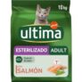 Ultima Esterilizado Adult Salmon 10kg por 38€