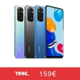 Xiaomi Redmi Note 11 4GB 64GB por 159€
